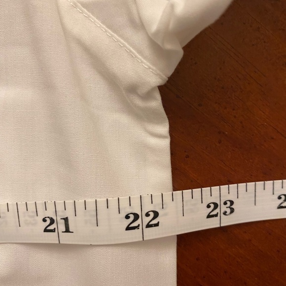 Embroidered Shirt White LARGE - Picture 9 of 10